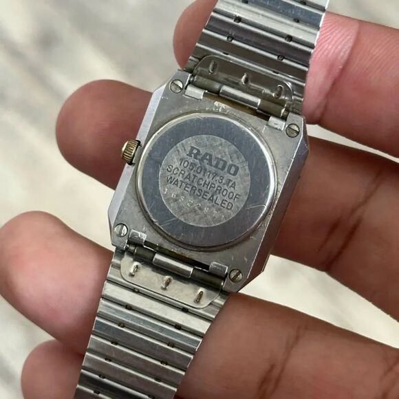 Vintage Rado Quartz Diastar Swiss Made Men’s Watch 105.0117.3 - Picture 8 of 8